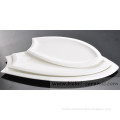 white glazed noodle manufacturer matte finish measuring irregular plate